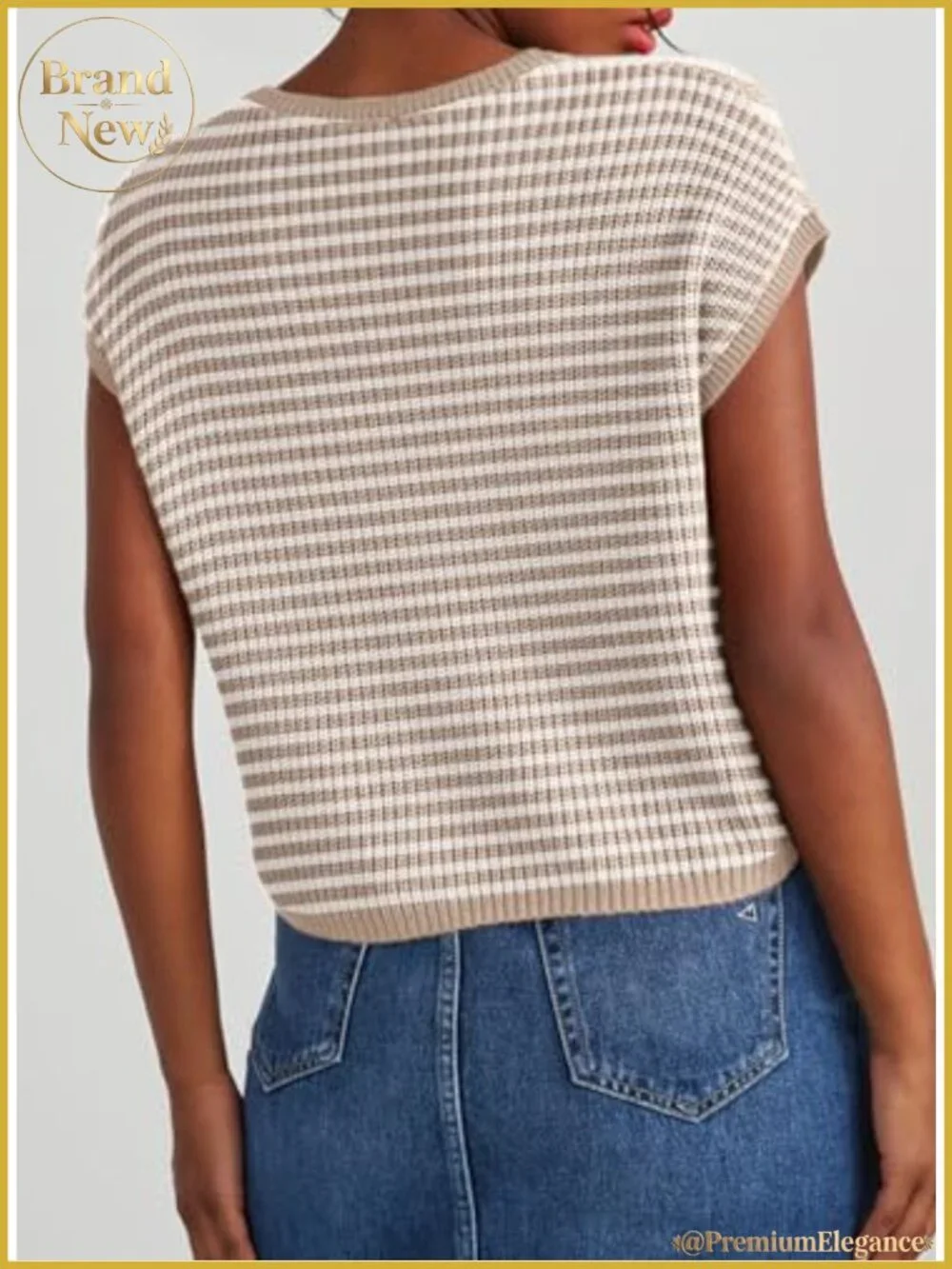 Women's Casual Short Sleeve Loose Tunic Pullover Sweater - Lightweight Knit